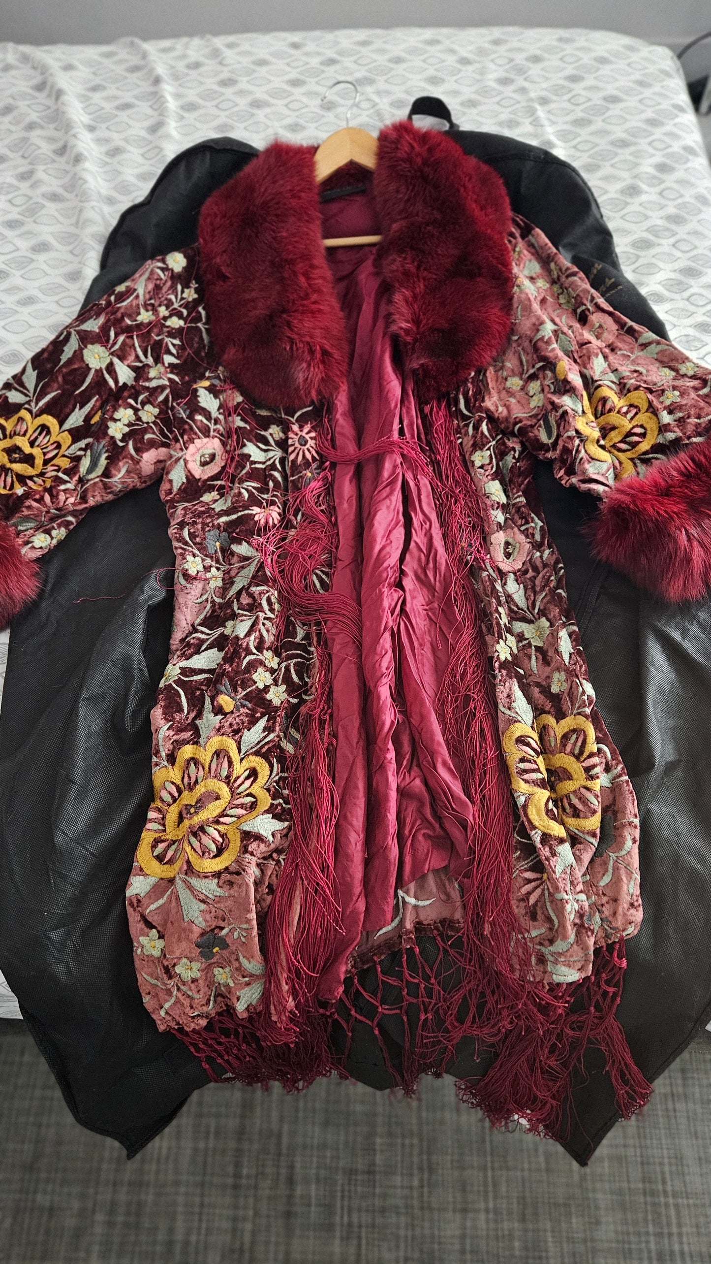 Official "Queen Of Manhattan" Feature Film Fur Coat Prop