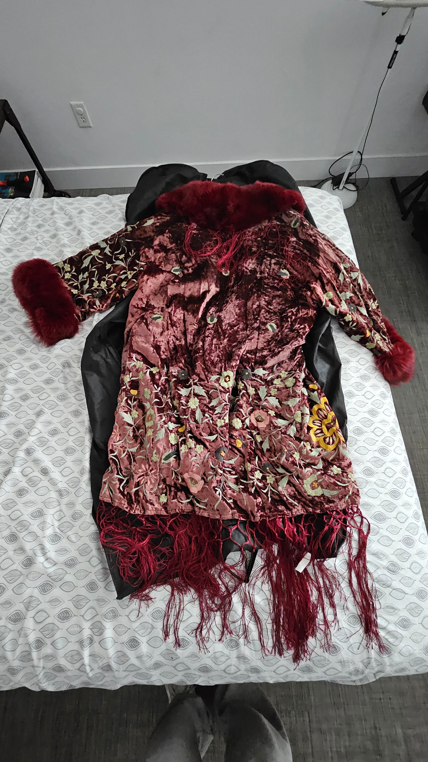 Official "Queen Of Manhattan" Feature Film Fur Coat Prop