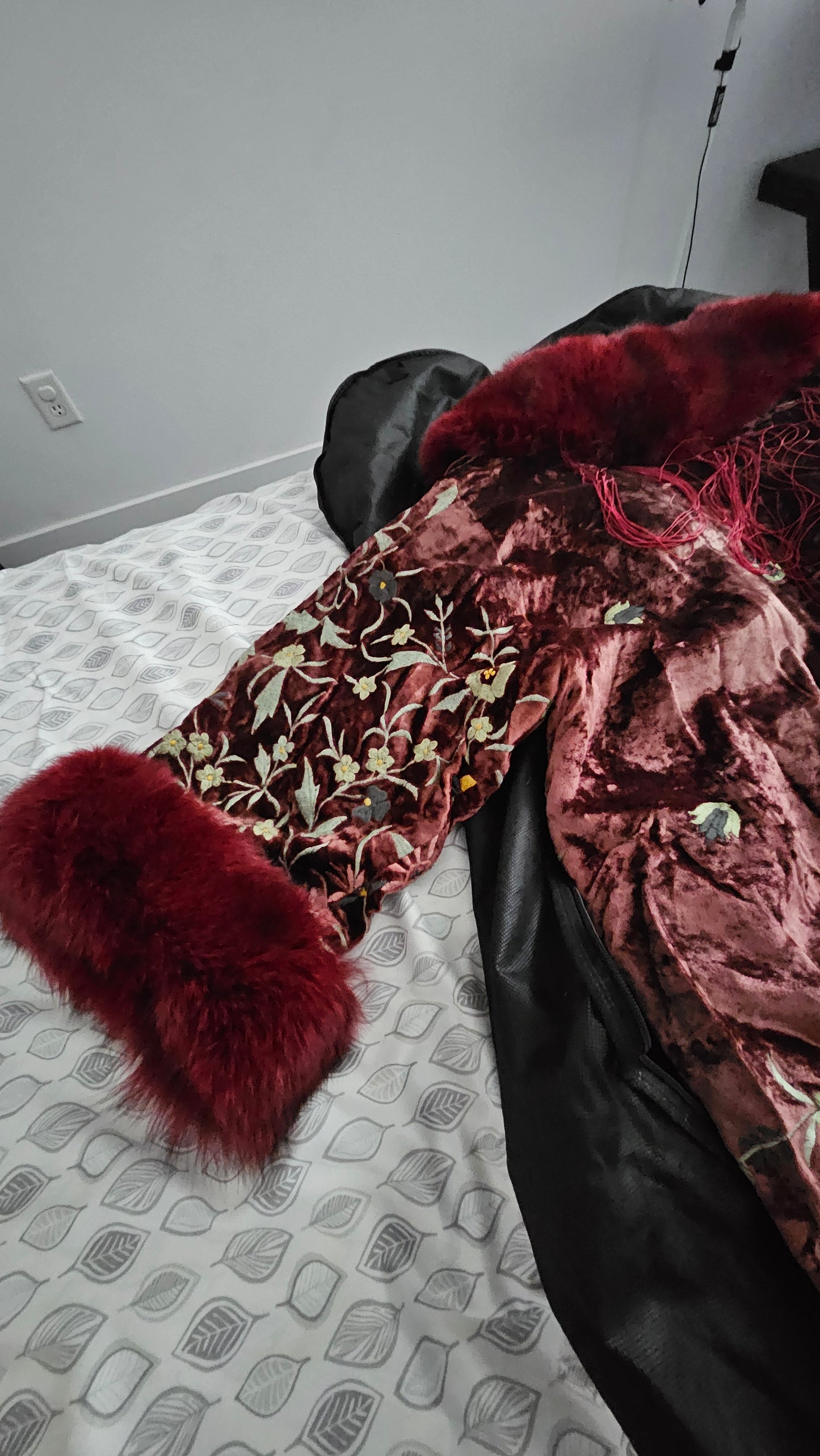 Official "Queen Of Manhattan" Feature Film Fur Coat Prop
