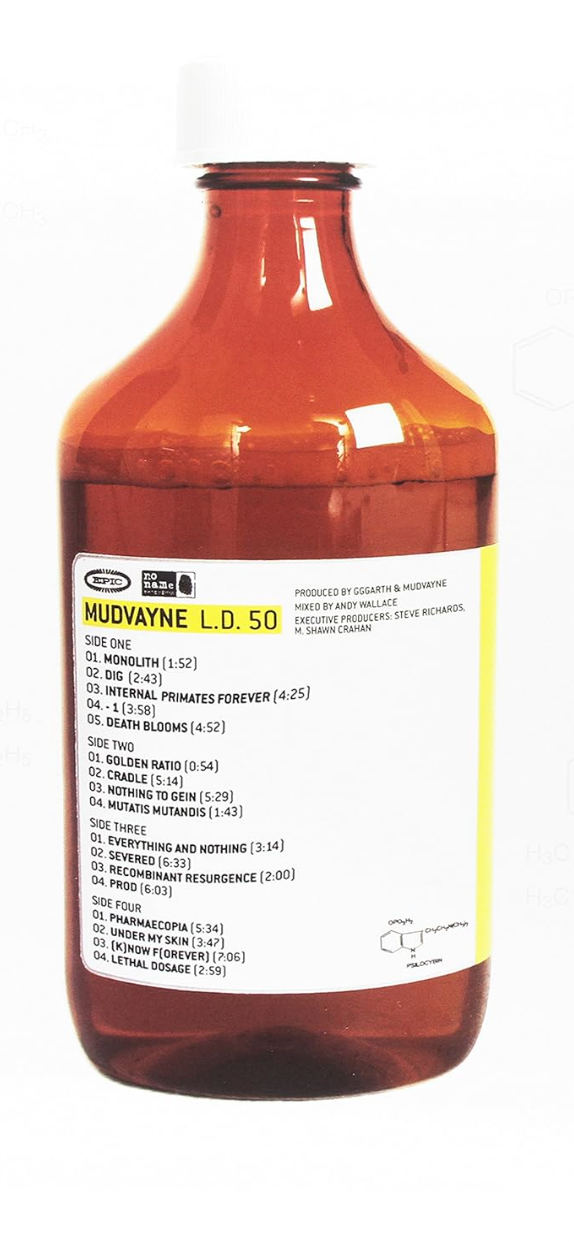 Limited Edition Official Mudvayne "Dig" Music Video LD50 Pill Bottle Prop