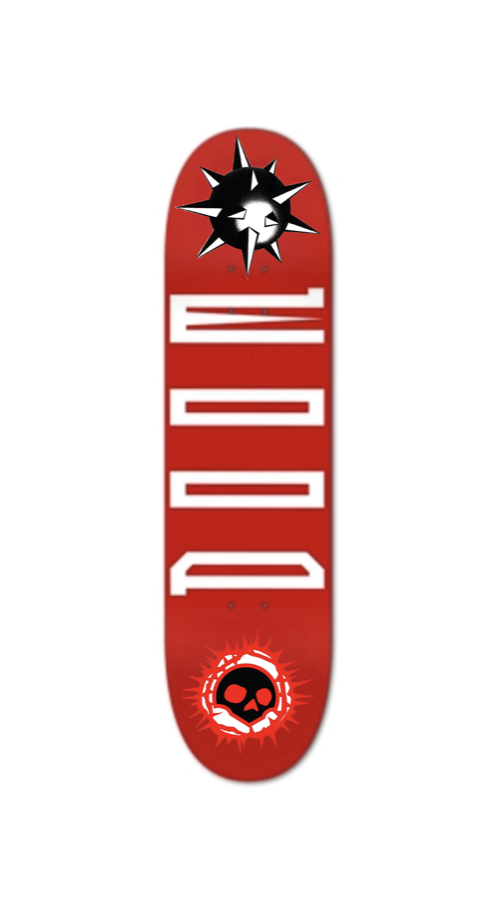 Official DOOM Inc x Volatile Skateboards Deck