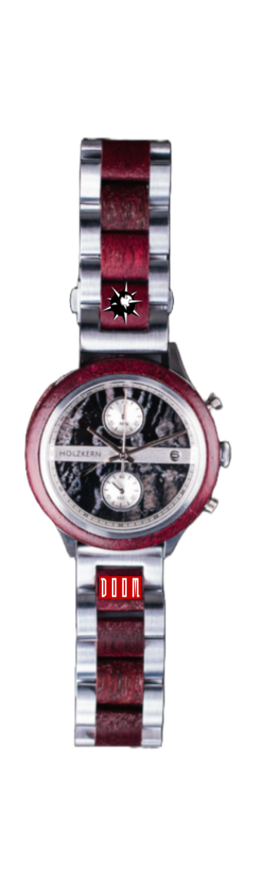 Official DOOM Inc x Holzkern Brooklyn Chrono Film Crew Watch