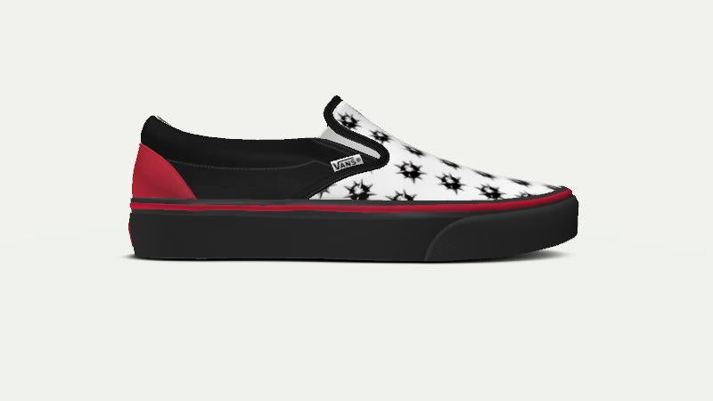 Official DOOM Inc x Vans Film Crew Low Top Original Spiked Balls