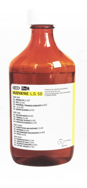 LIMITED EDITION MUDVAYNE "DIG" MUSIC VIDEO LD50 PILL BOTTLE PROP