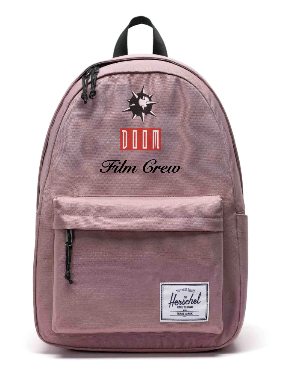 Official DOOM Inc x Herschel Supply Film Crew Backpack