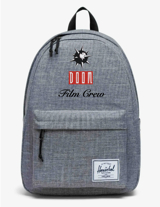 Official DOOM Inc x Herschel Supply Film Crew Backpack