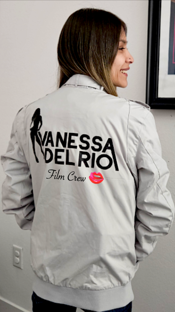 Official DOOM Inc x Members Only 'Queen Of Manhattan' Vanessa Del Rio Feature Film Crew Jacket