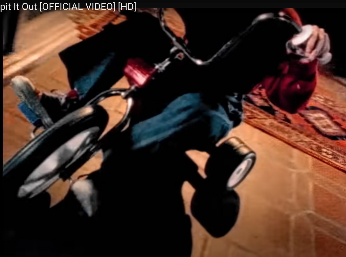 SLIPKNOT JOEY JORDISON 'SPIT IT OUT' OFFICIAL MUSIC VIDEO TRICYCLE